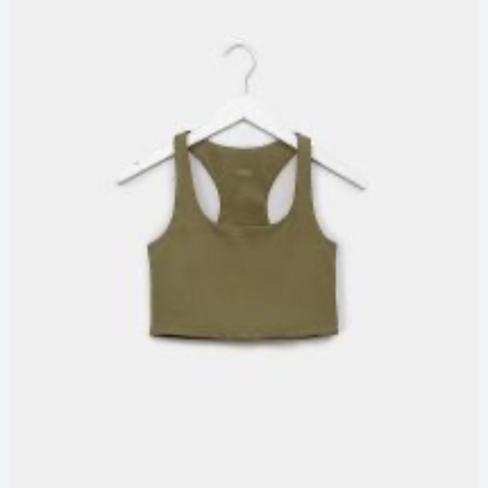 Girlfriend Collective women’s green sports bra size XS